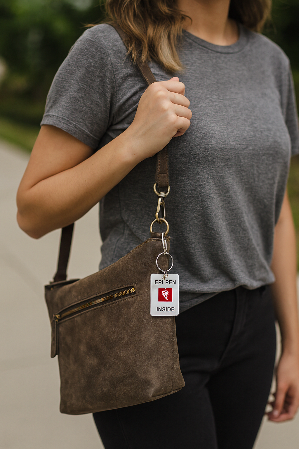 Medical Alert Keychain Tag